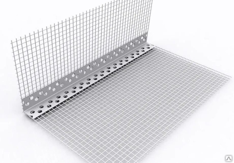 Профиль угловой ПВХ STROVER 23х23см. 2.5м