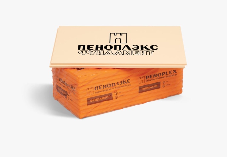 Экструдированный пенополистирол Пеноплэкс Фундамент 1185х585х100 мм, 4 шт. уп