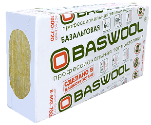 Утеплитель BASWOOL Руф Н-110 1200х600х50 мм, 6 шт. уп