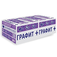 Графит+ ЭПС 35 (100*580*1180) 4п/уп 0,27376м3/2,7376м2